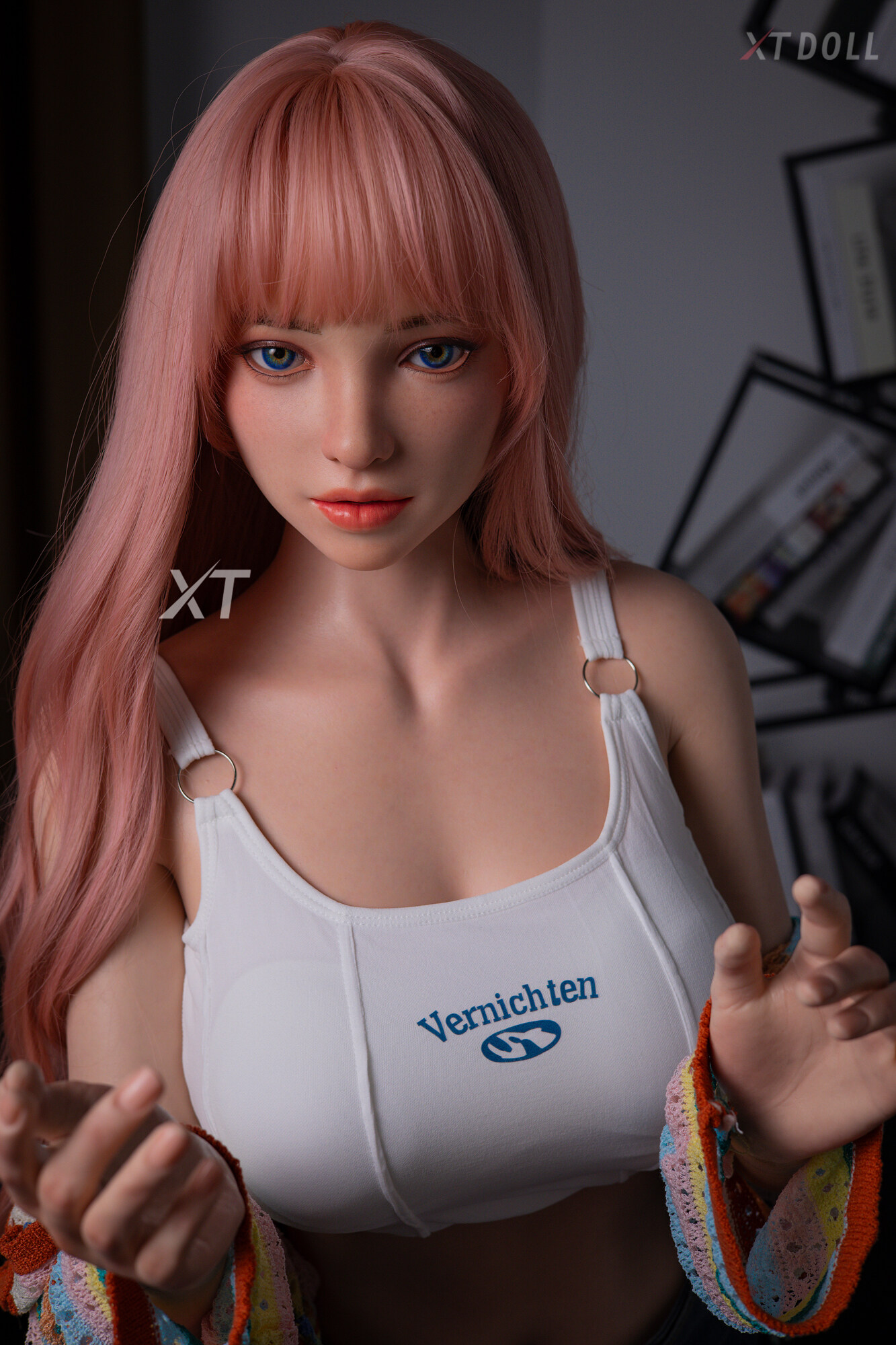 Sophia - 165cm E-Cup Silicone Head Makeup Chest XT Doll image19