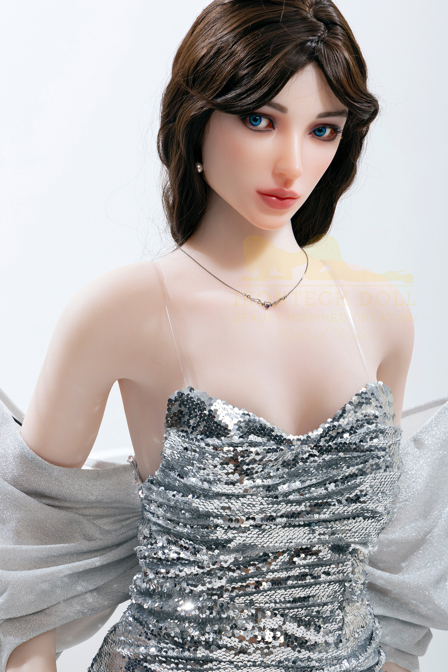 Makiyah 162cm(5ft4) A-Cup Silicone Head & TPE Body Irontech Real Sex Doll image21