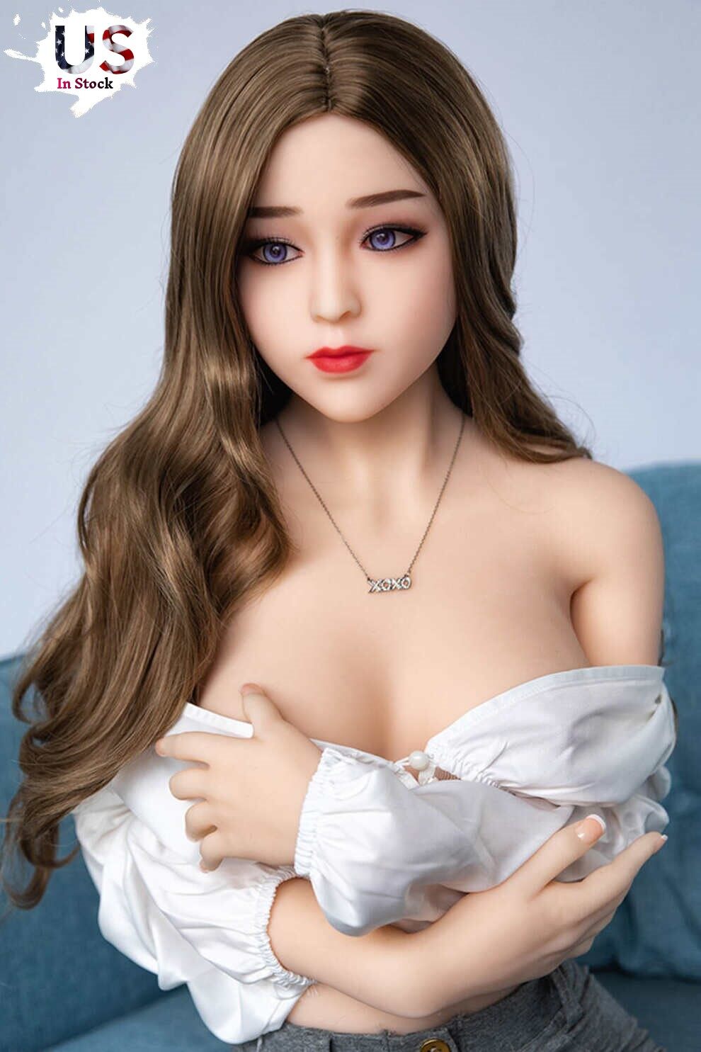 Analise 160cm(5ft3) B-Cup Rosretty TPE Head Simple Pungent TPE Sex Doll (US In Stock) image1