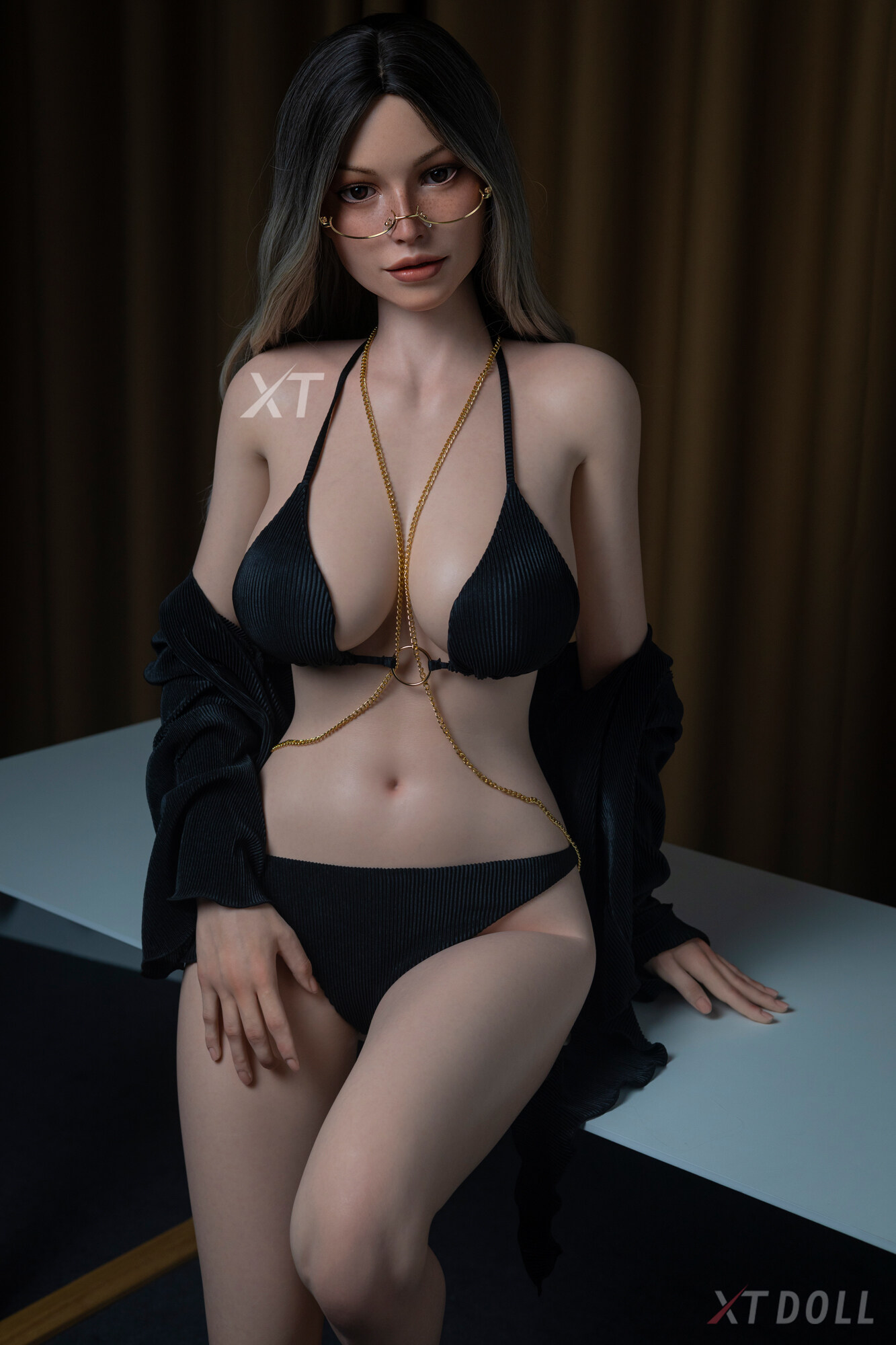 Margaret - 165cm E-Cup Big Chest full Silicone Head XT Doll image2