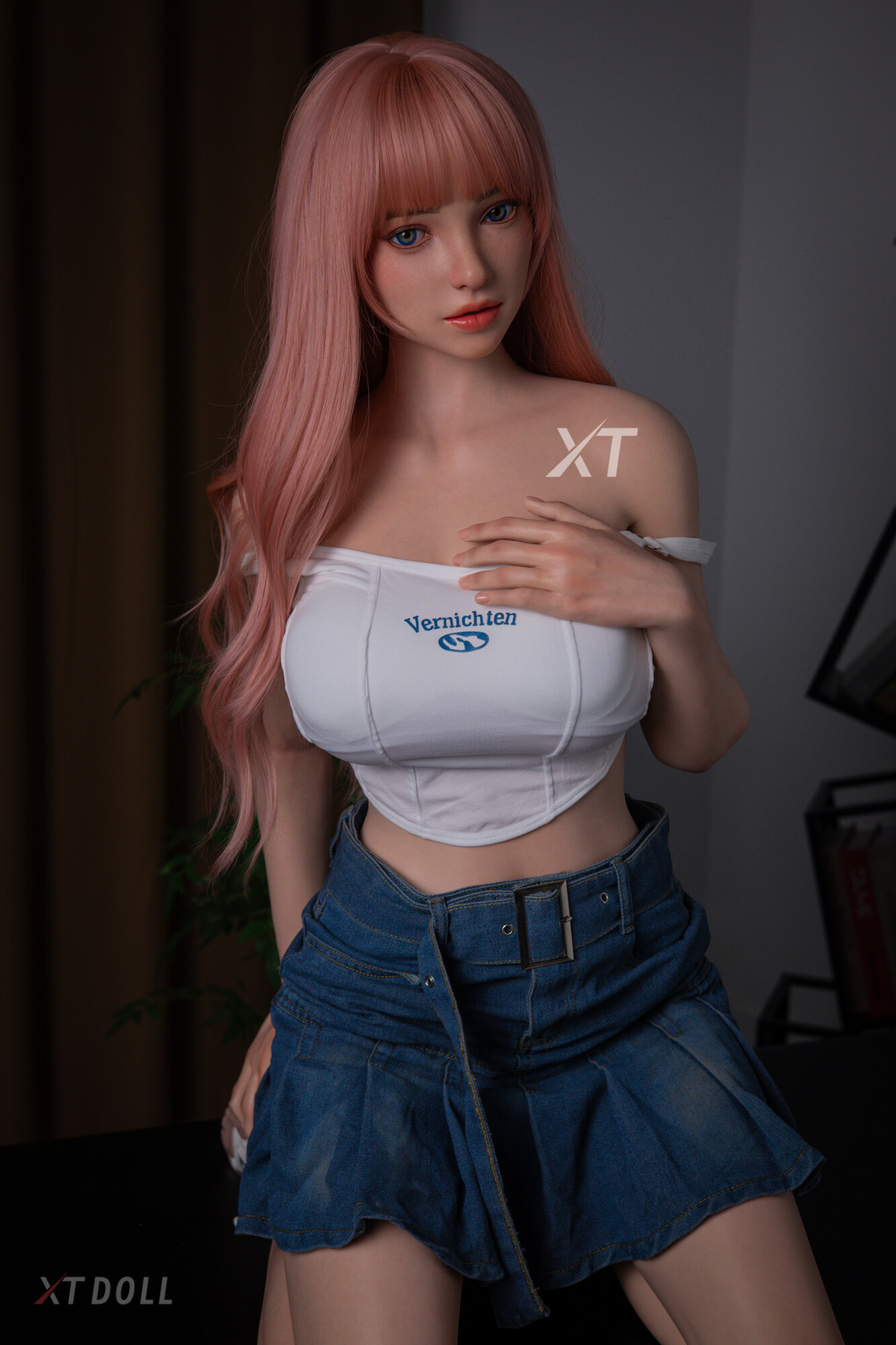 Sophia - 165cm E-Cup Silicone Head Makeup Chest XT Doll image12