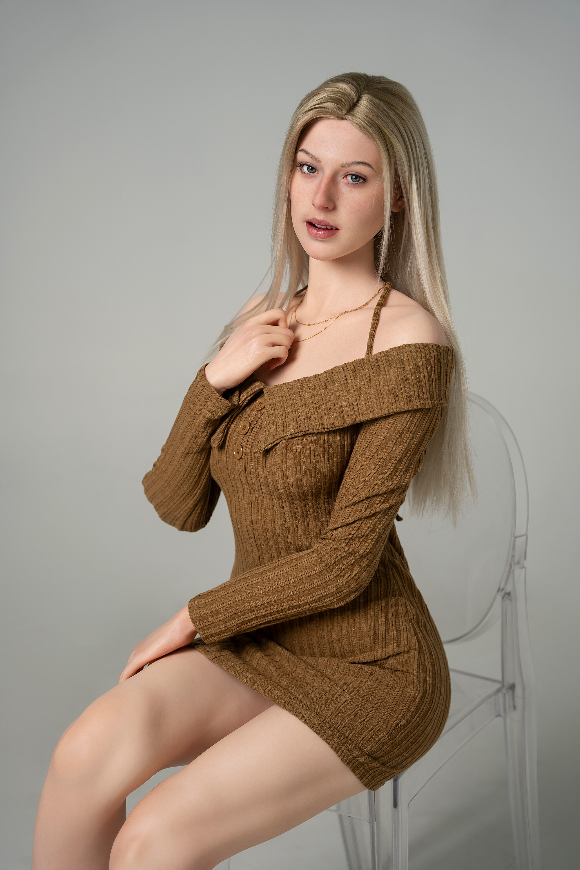 Mallorie - 175cm E-Cup Blonde Silicone Zelex Sex Real Doll image18