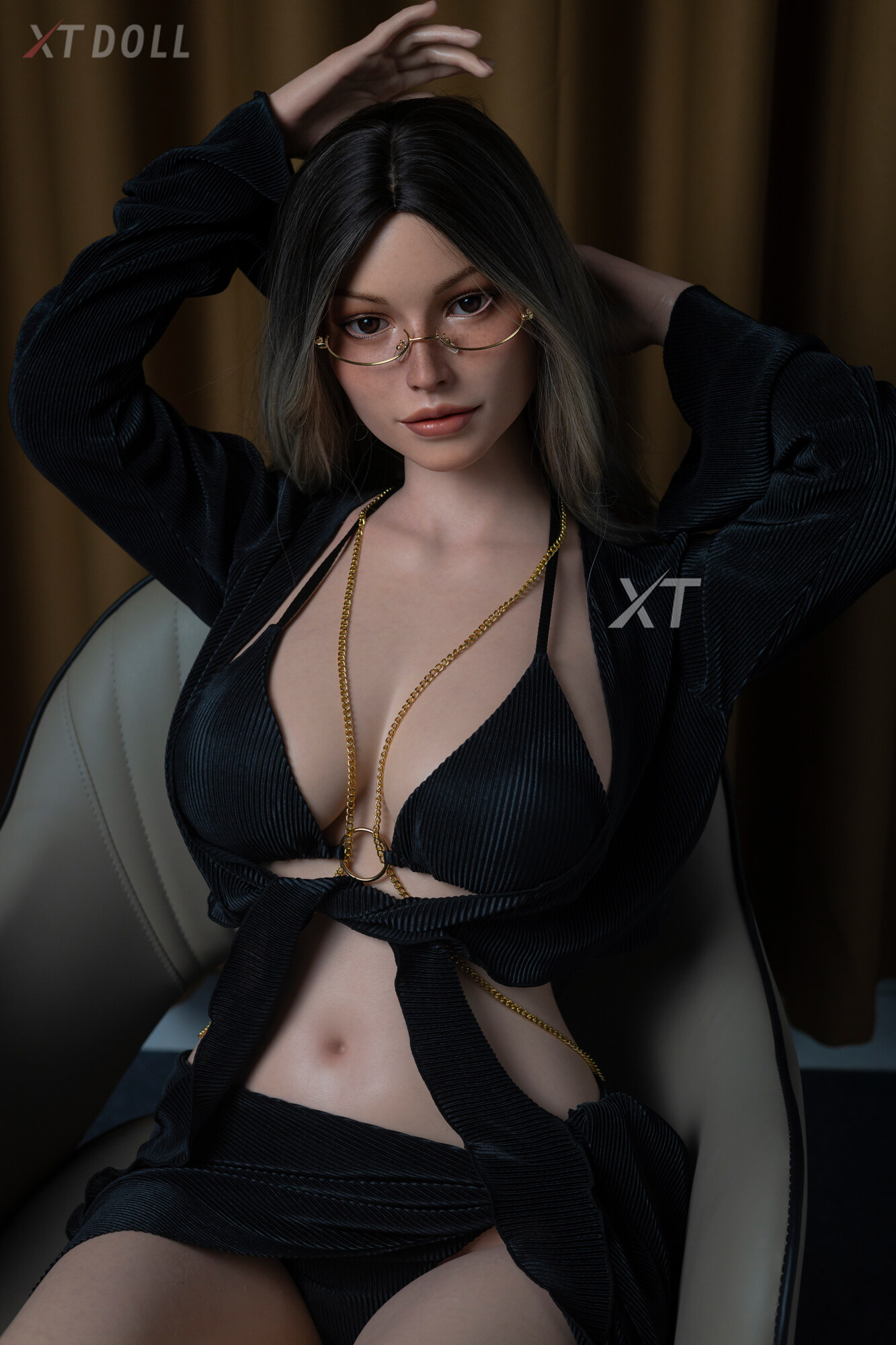 Margaret - 165cm E-Cup Big Chest full Silicone Head XT Doll image12