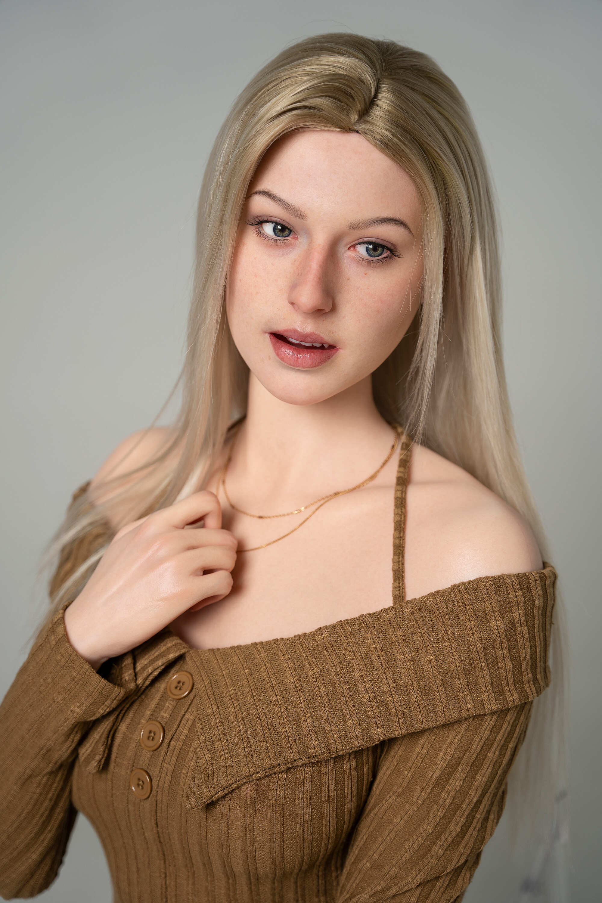 Mallorie - 175cm E-Cup Blonde Silicone Zelex Sex Real Doll image1