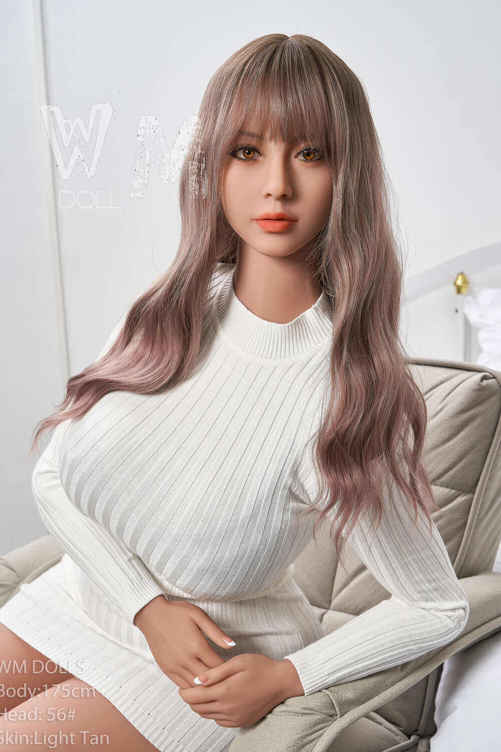 Courtney - Pretty Large Breast Full TPE Doll Head WM Doll image1