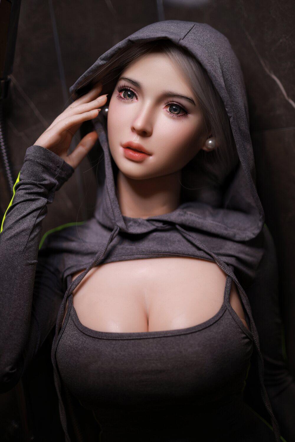 Florence - 163cm(5ft4) Medium Breast Full Silicone Head White Skin JY Doll image4