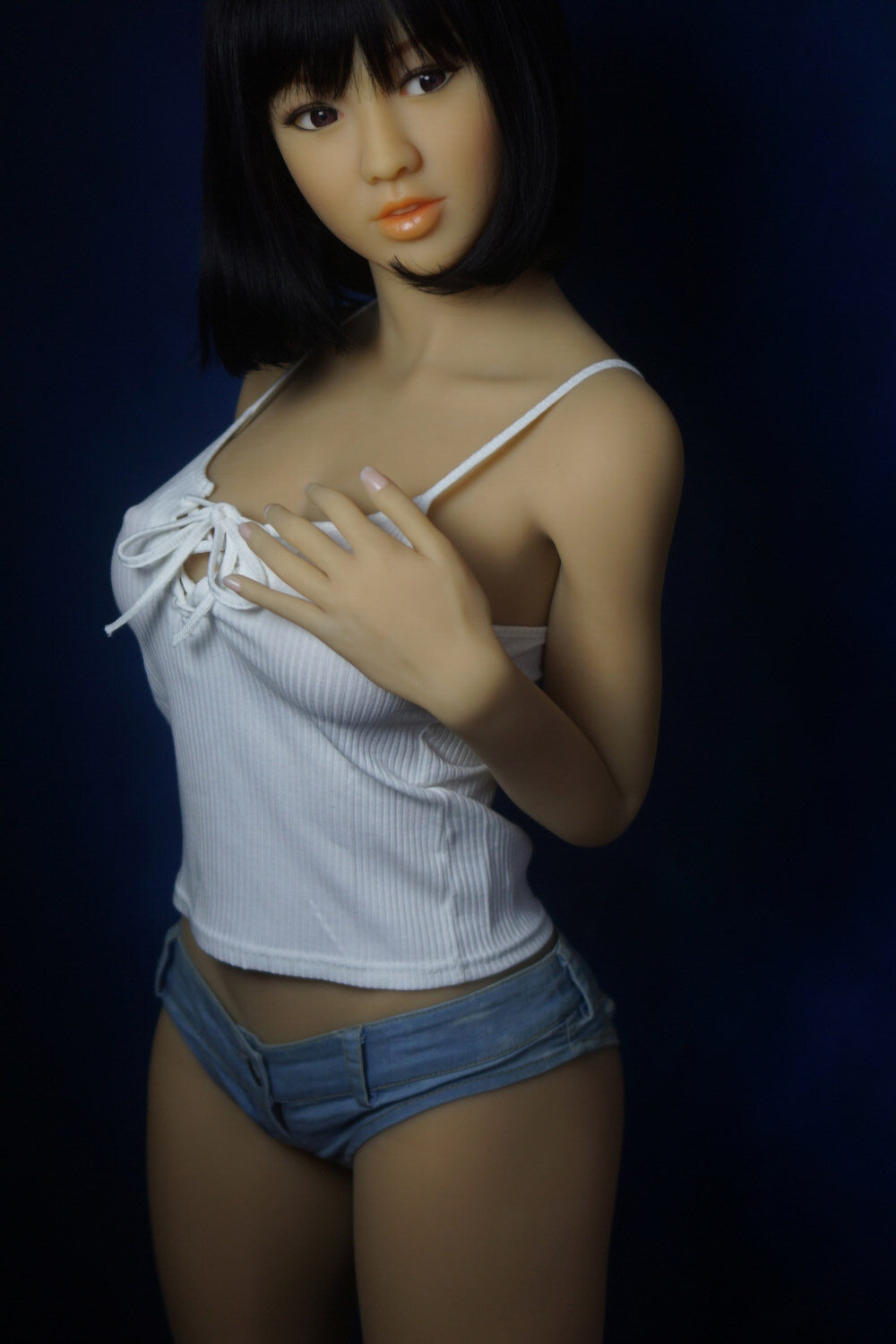 Amna - 150cm(4ft11) House 168 Doll D-Cup Tanned Skin For TPE Sex Dolls image9