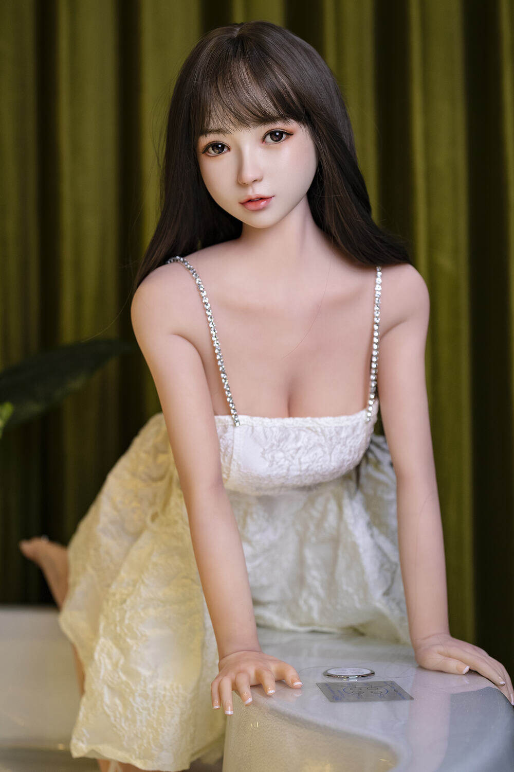 Nalah - 148cm(4ft10) Medium Breast Full Silicone Head SHE Doll image2