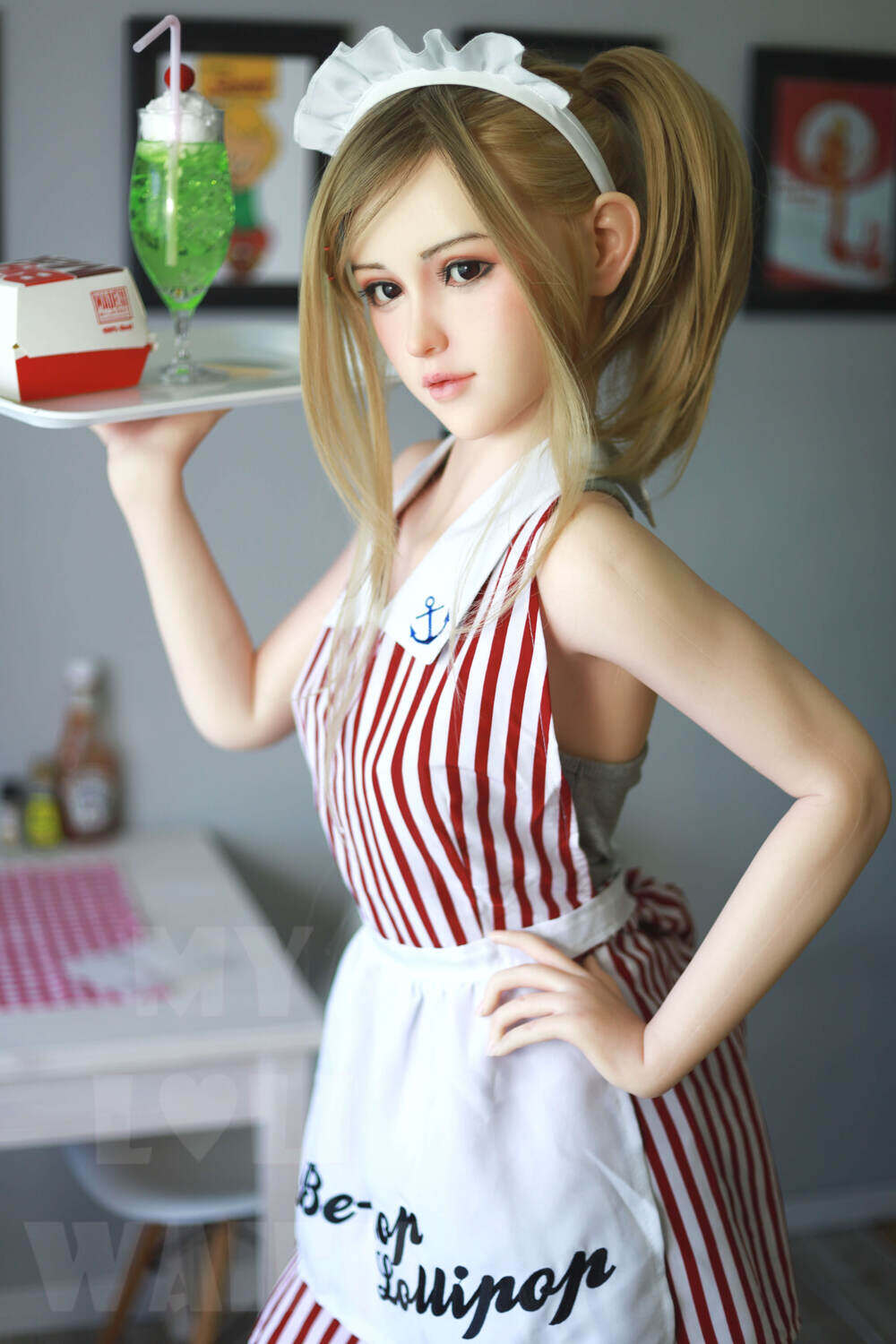 Elisabeth - 148cm(4ft10) B-Cup Skinny Sex Dolls White Skin Jiusheng Love Doll image8