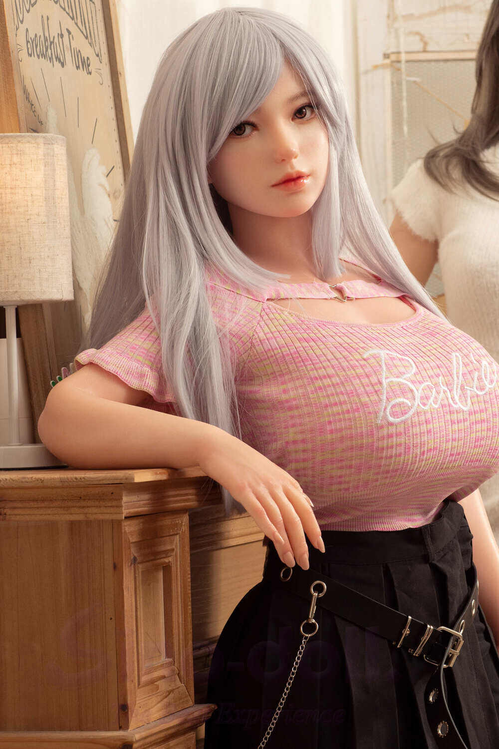 Charlotte - 155cm(5ft1) Sino Dolls L-Cup White With Silicone Sex Doll image1