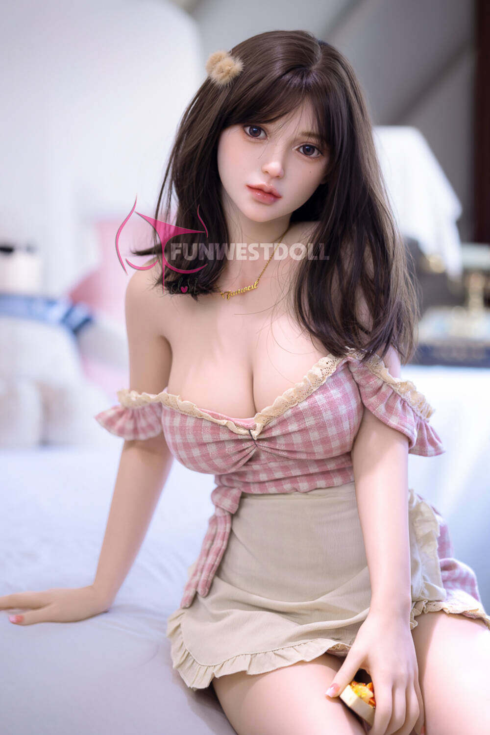 Camille - Pretty Medium Breast Full TPE Doll Head FunWest Doll image1