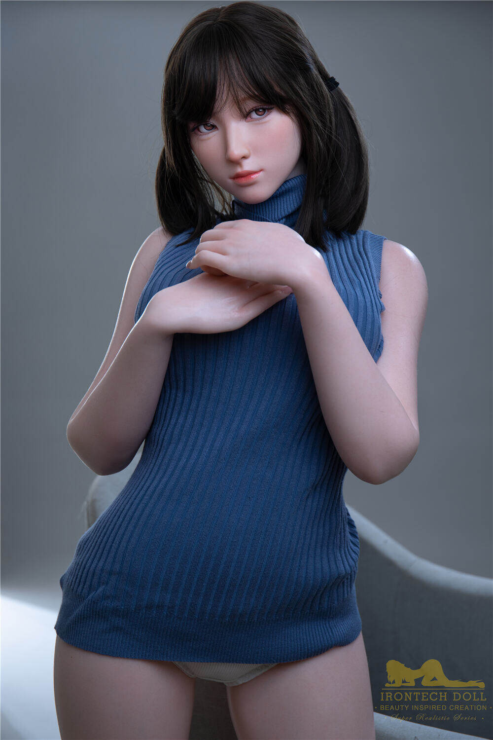 Elvine - 166cm(5ft5) Irontech Doll White Skin D-Cup Best Sex Dolls image3