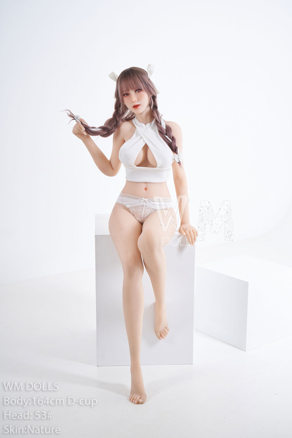 Chasity - 164cm(5ft5) WM Doll D-Cup White Skin With TPE Sex Dolls image13