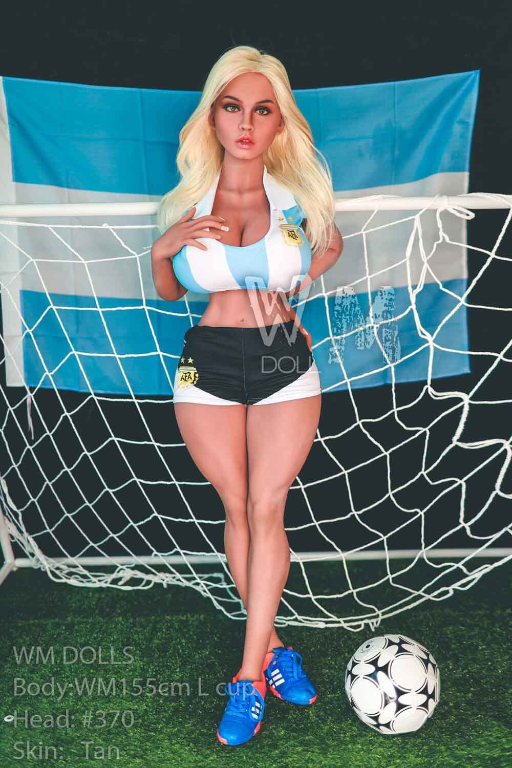 Lindsay - 155cm(5ft1) Football Baby Thin Waist L-Cup Sex Dolls Big Ass WM Sex Doll image11
