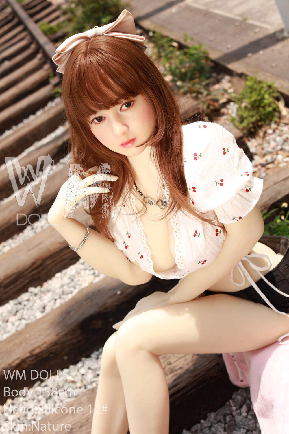 Jacie - Medium Breast Pretty 158cm(5ft2) D-Cup Thin Waist Silicone Head & TPE Body WM Dolls image8