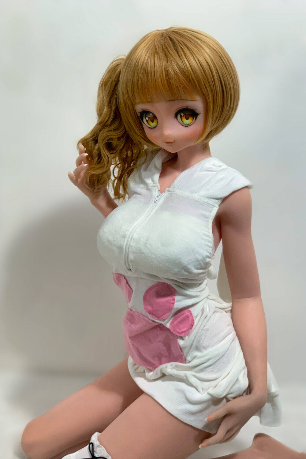 148cm(4ft10) Optional Analeigh Silicone White Skin Elsababe Doll image10