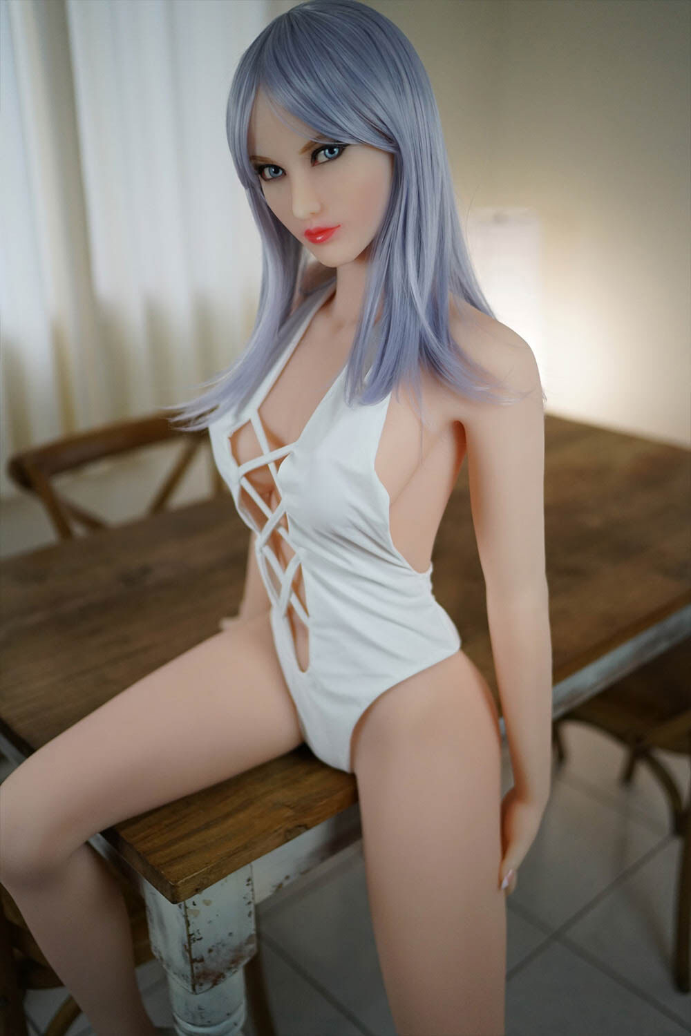 Kimmy - Pretty H-Cup House 168 155cm(5ft1) Girl Real Sex Doll image6