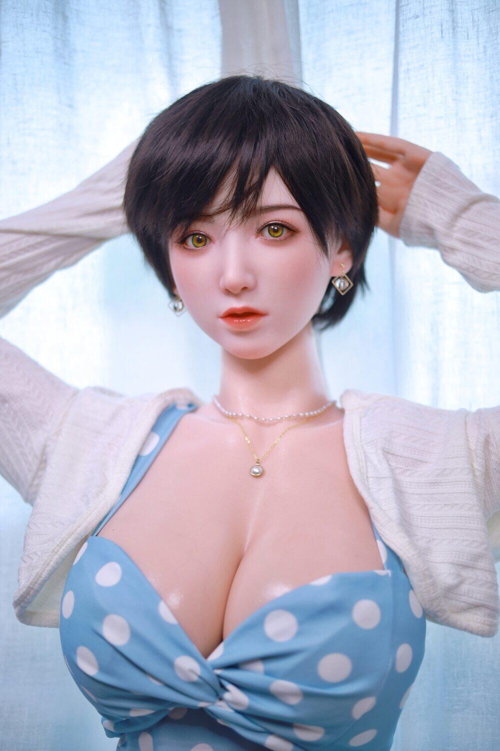 Aiyanna - 157cm(5ft2) JY Dolls F-Cup White With Silicone Sex Doll image11
