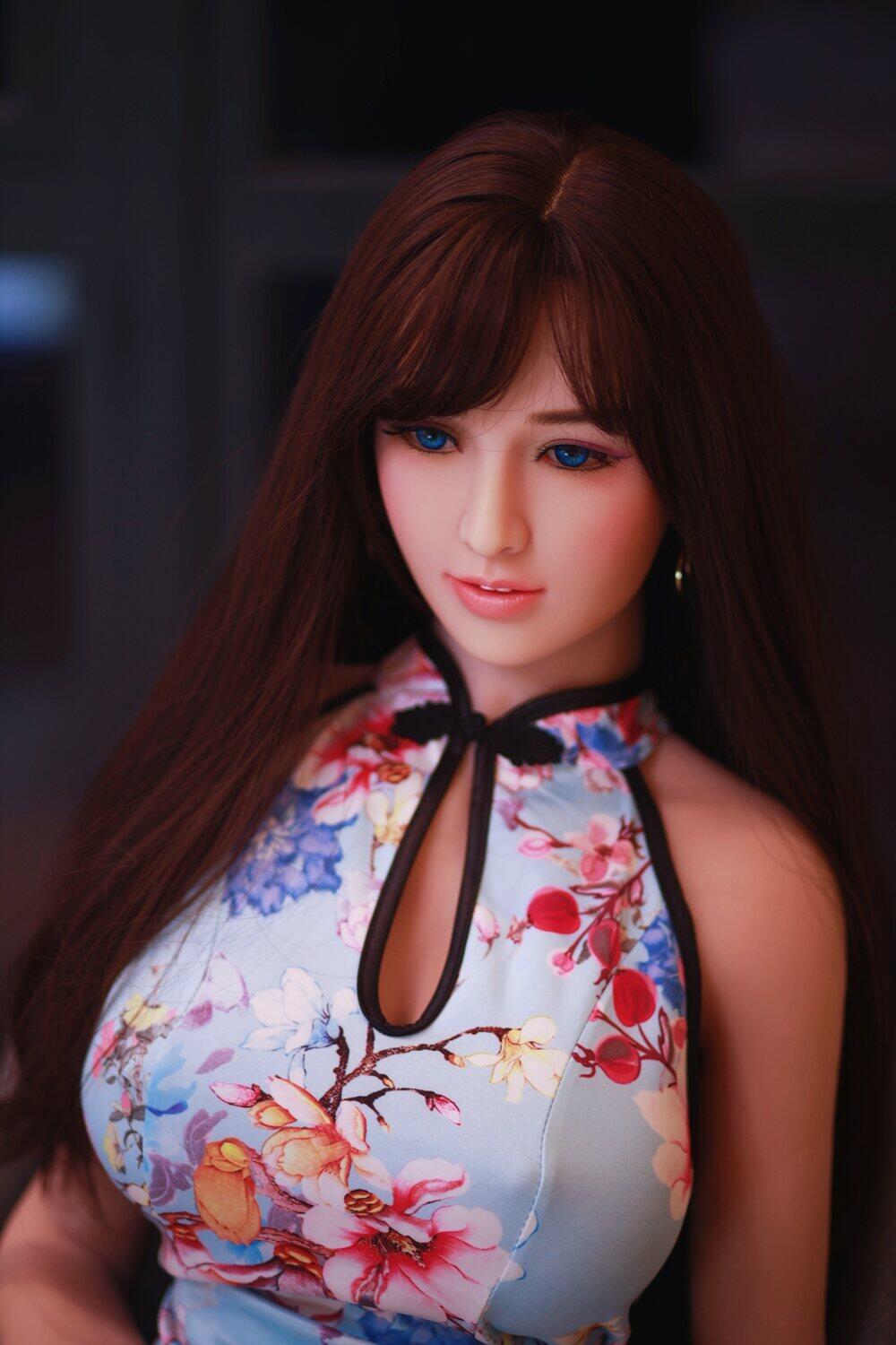 Jasmin - 157cm(5ft2) JY Dolls H-Cup White With TPE Sex Doll image3