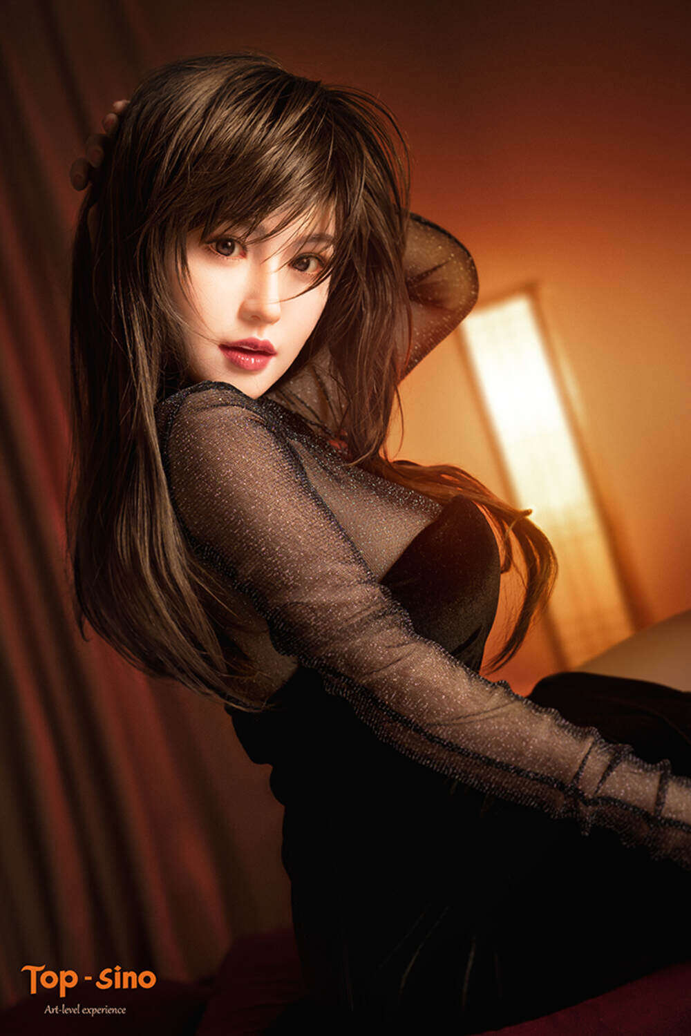 Anjeanette - Medium Breast 163cm(5ft4) E-Cup Pretty Thin Waist Silicone Sino Dolls image7