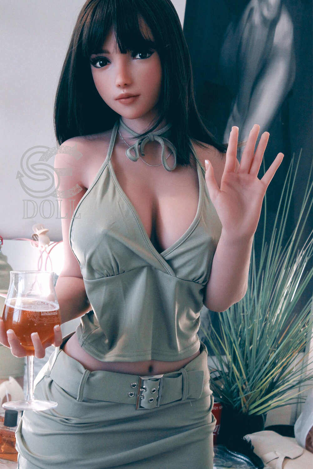 Belnda - 161cm(5ft3) SE Dolls F-Cup Tanned With TPE Sex Doll image1