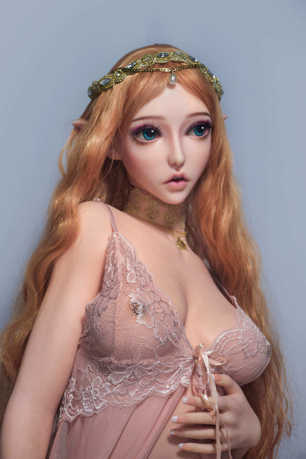 Needra - 150cm(4ft11) Optional Big Eyes Elsababe Doll With Sex Dolls image10