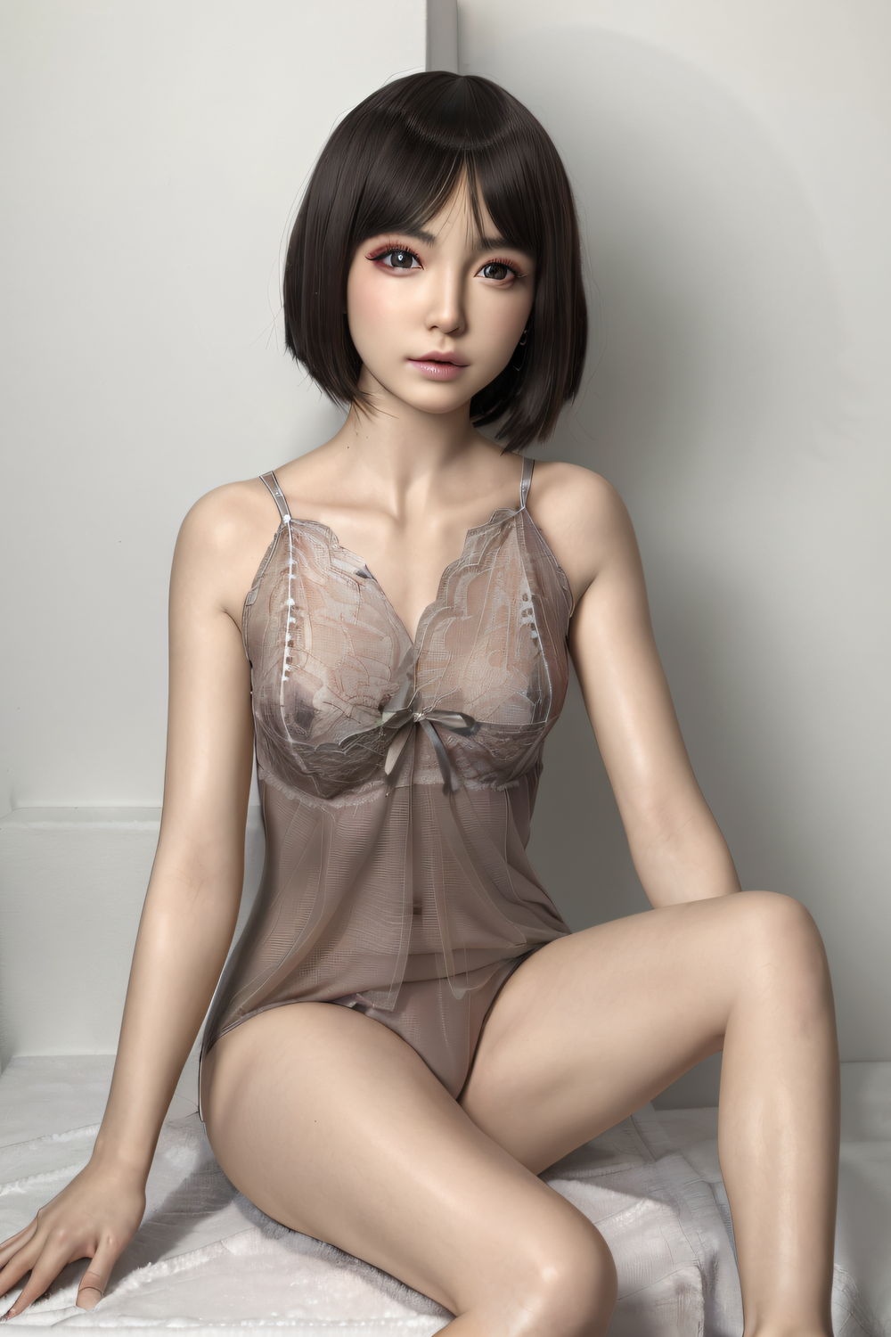 Lainey 151cm(4ft11) A-Cup Enchanting Silicone Yearndoll Sex Doll image1
