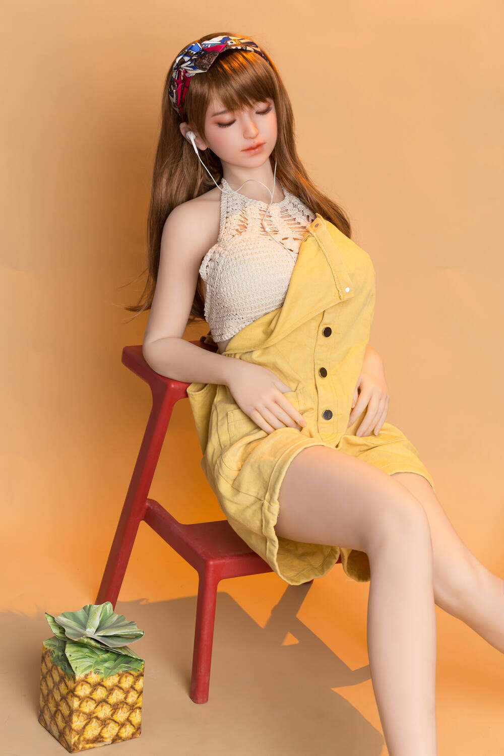 Brittaney - 165cm(5ft5) Large Breast Full Silicone Head Sanhui Doll image7
