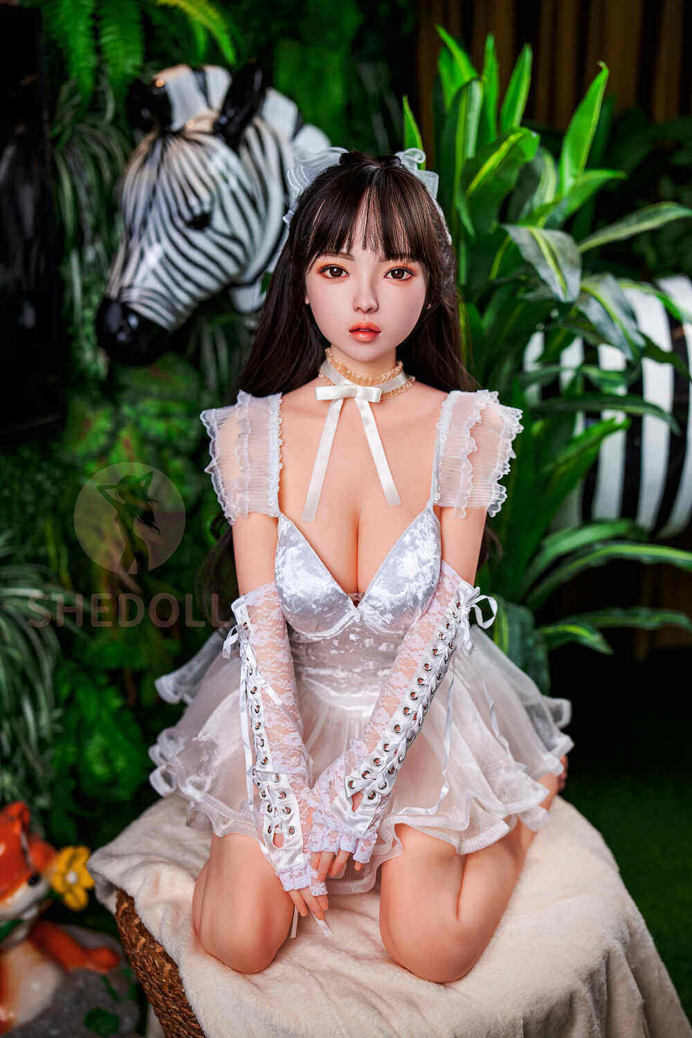 Laya - Medium Breast 148cm(4ft10) C-Cup Pretty Thin Waist Silicone SHE Dolls image8