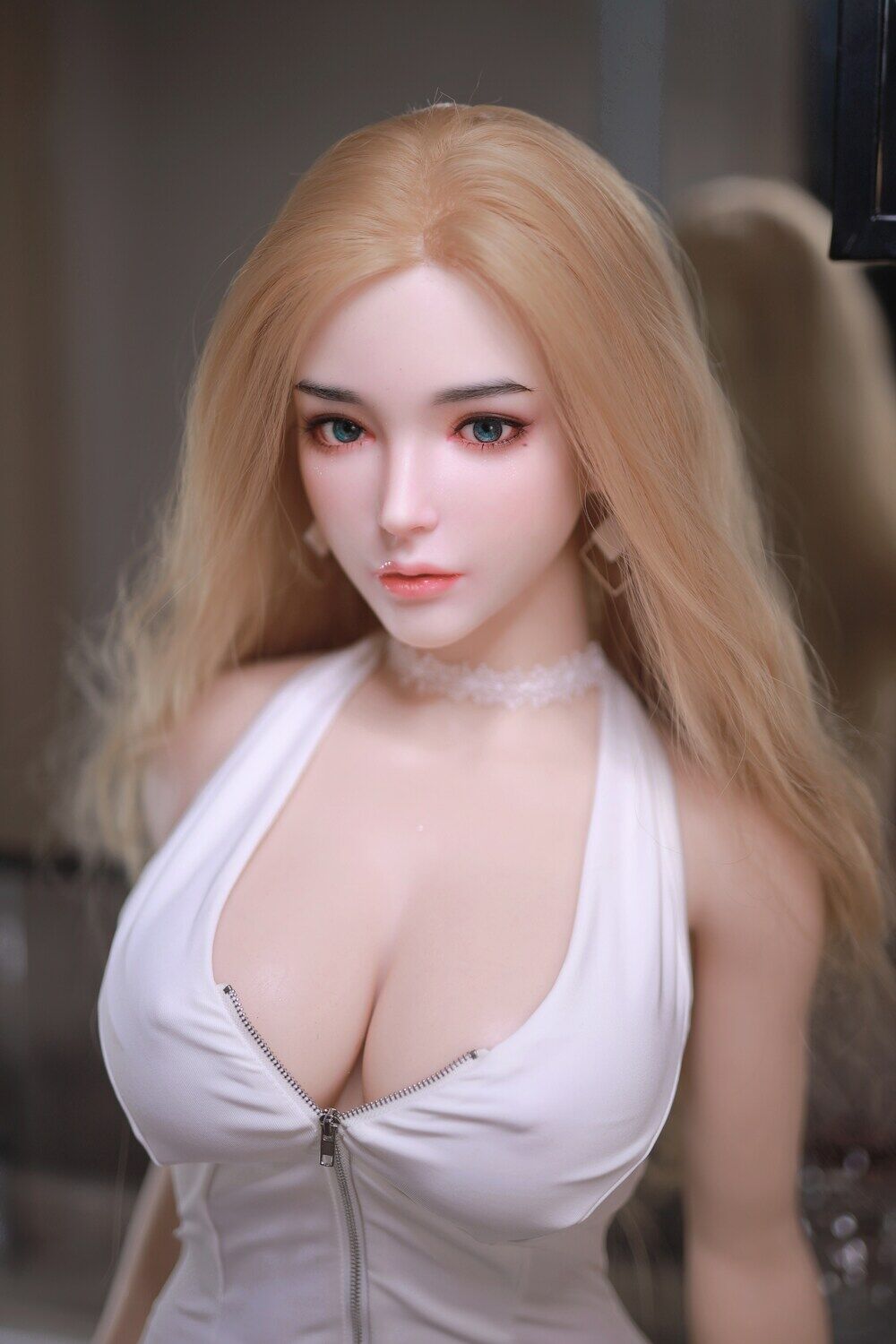 Mabelle - Medium Breast 163cm(5ft4) F-Cup Pretty Thin Waist Silicone JY Dolls image1