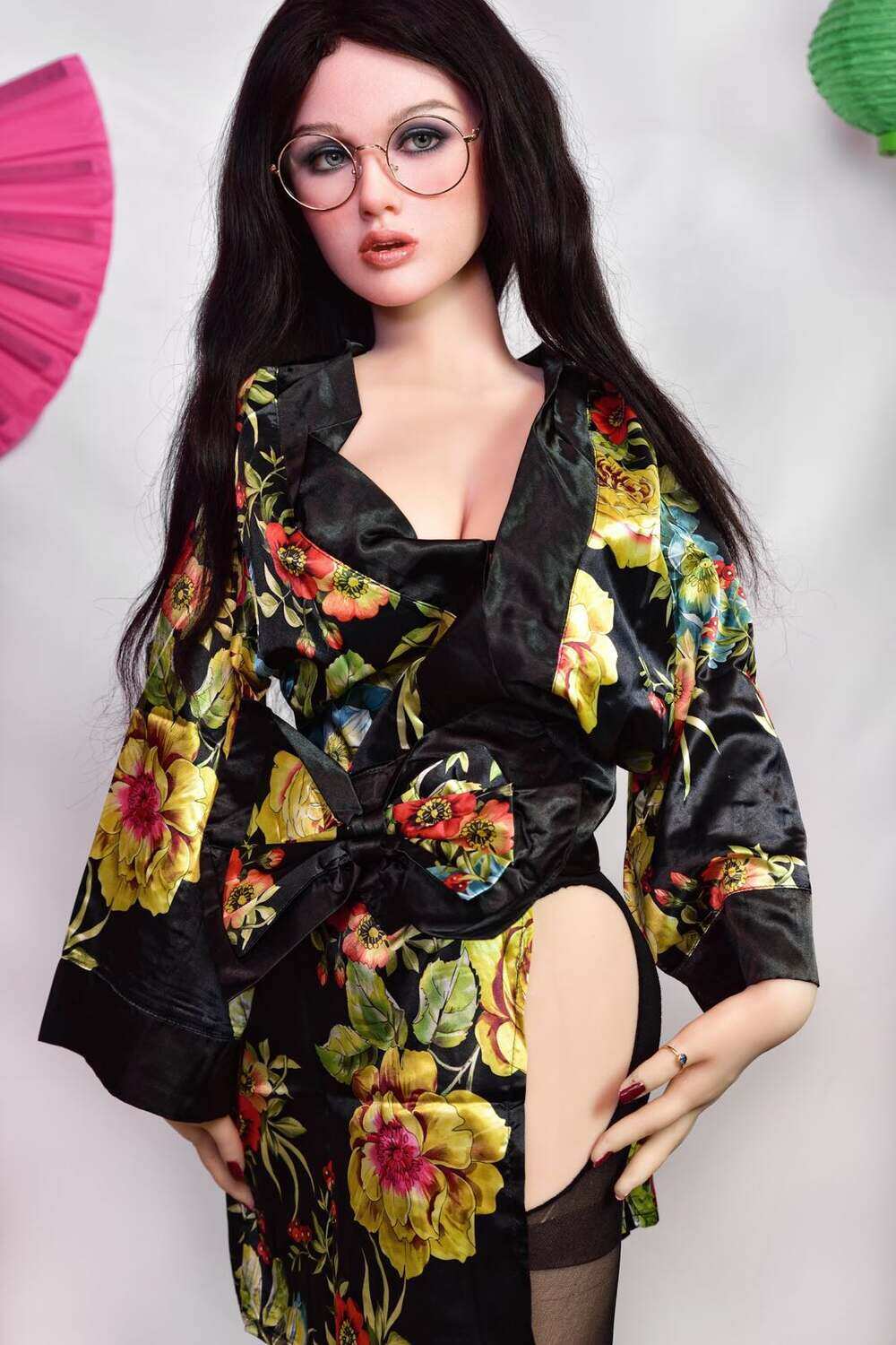 Brittany - 163cm(5ft4) E-Cup Silicone Head Jelly Bust Makeup Sino Doll image1