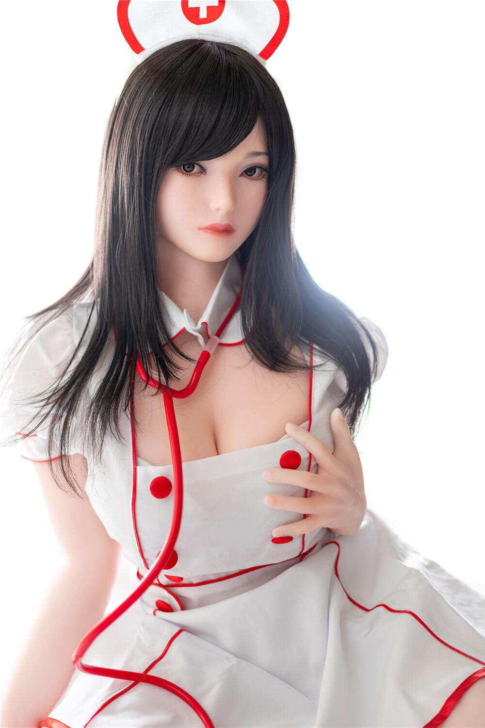 Journei 150cm(4ft11) F-Cup Siliko Head Nature Skin Silicone Sex Doll image13
