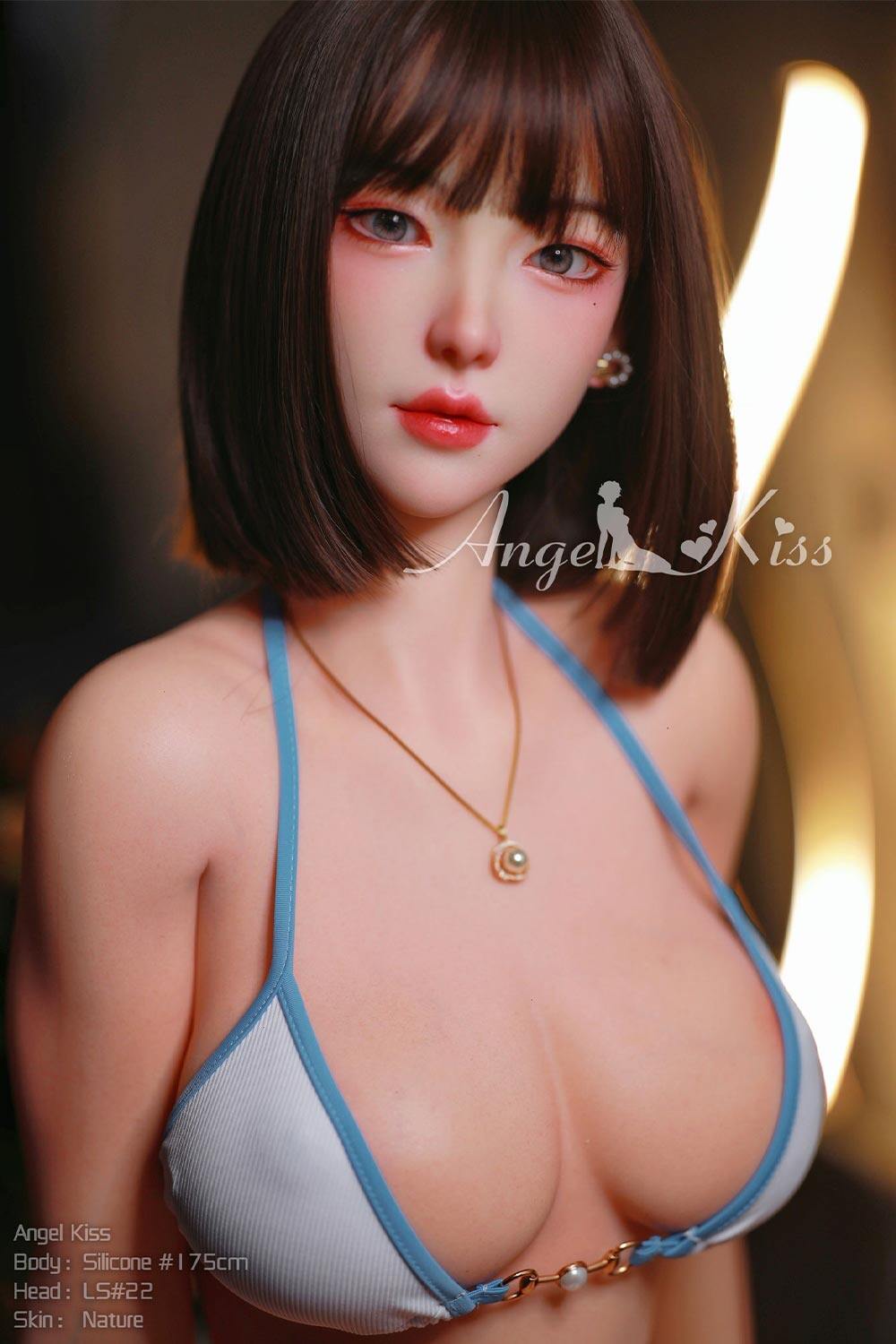 Clay 175cm(5ft9) D-Cup Silicone Angelkiss Real Sex Doll image2