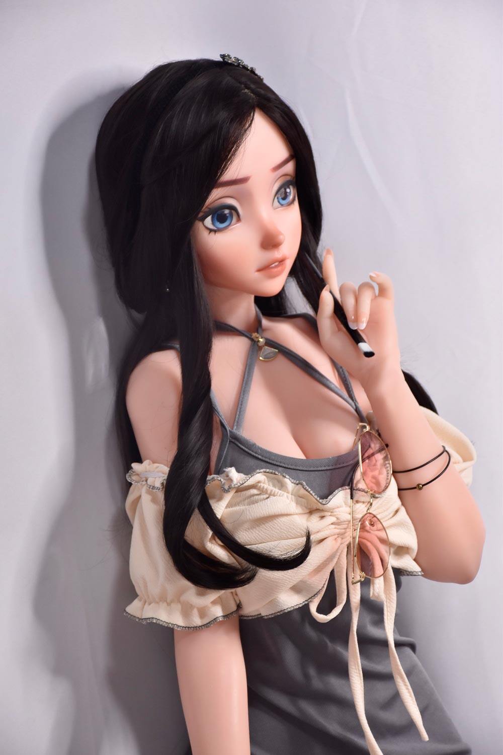 Kaiden - 148cm(4ft10) Silicone Doll Elsababe Doll image11