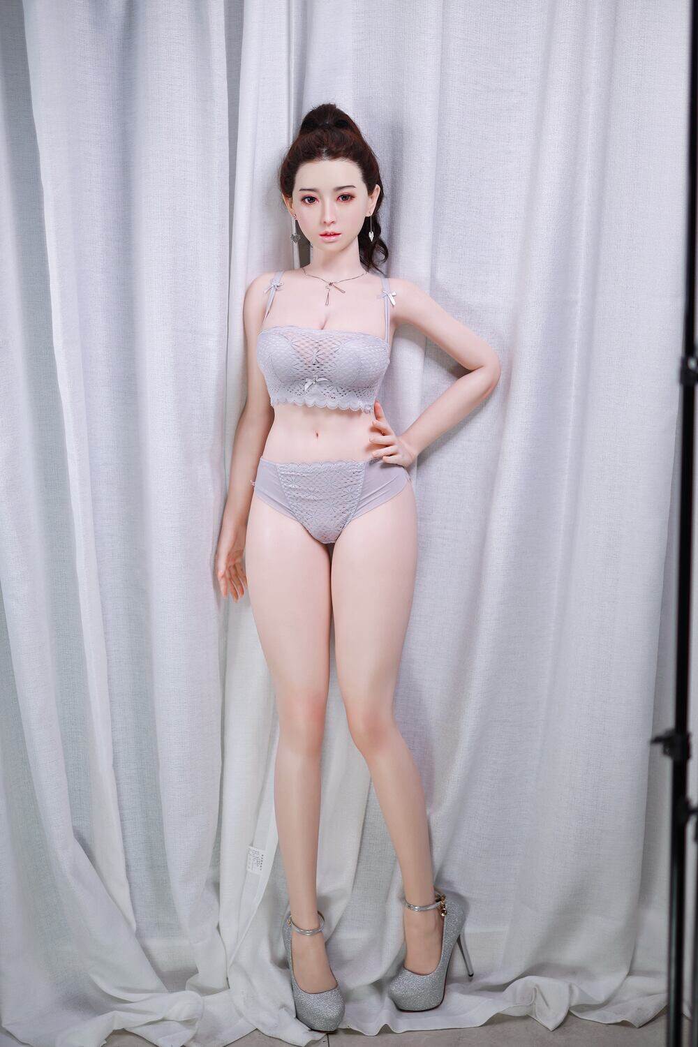 Kaylah - 163cm(5ft4) Medium Breast Full Silicone Head White Skin JY Doll image15