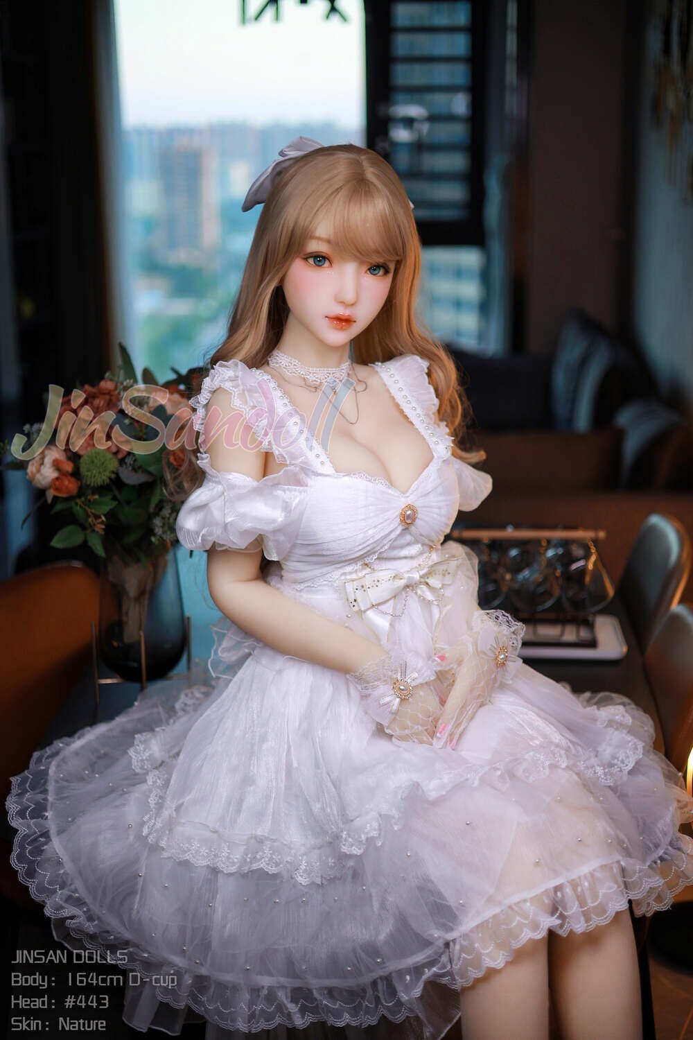 Gwen - 164cm(5ft5) WM Doll D-Cup White Skin With TPE Sex Dolls image2