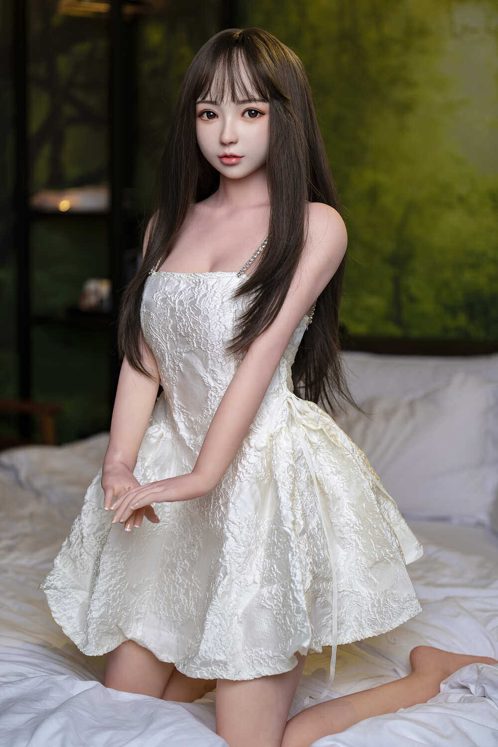 Nalah - 148cm(4ft10) Medium Breast Full Silicone Head SHE Doll image1