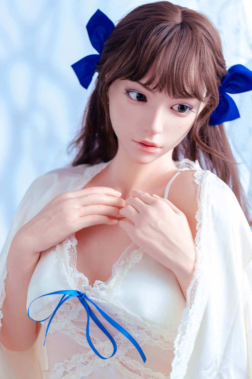 Mattison - 158cm(5ft2) FU Doll C-Cup White Skin With Silicone Head & TPE Body Sex Dolls image6