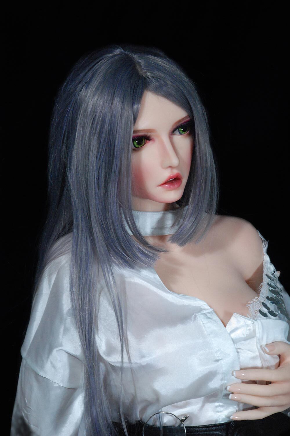 Aisley 150cm(4ft11) Optional Elsababe COSPLAY SEX DOLLS Style Gentle Considerate Silicone Sex Doll image8