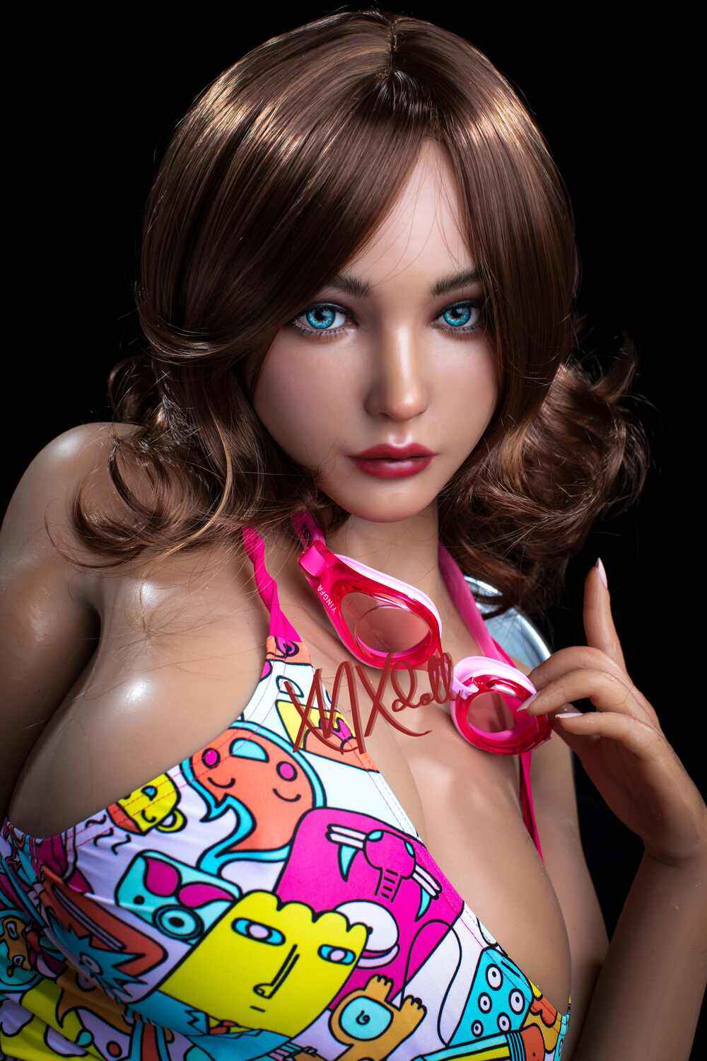 Darrill - Sino Doll 155cm(5ft1) L-Cup Sex Dolls Tanned Skin Huge Breast image12