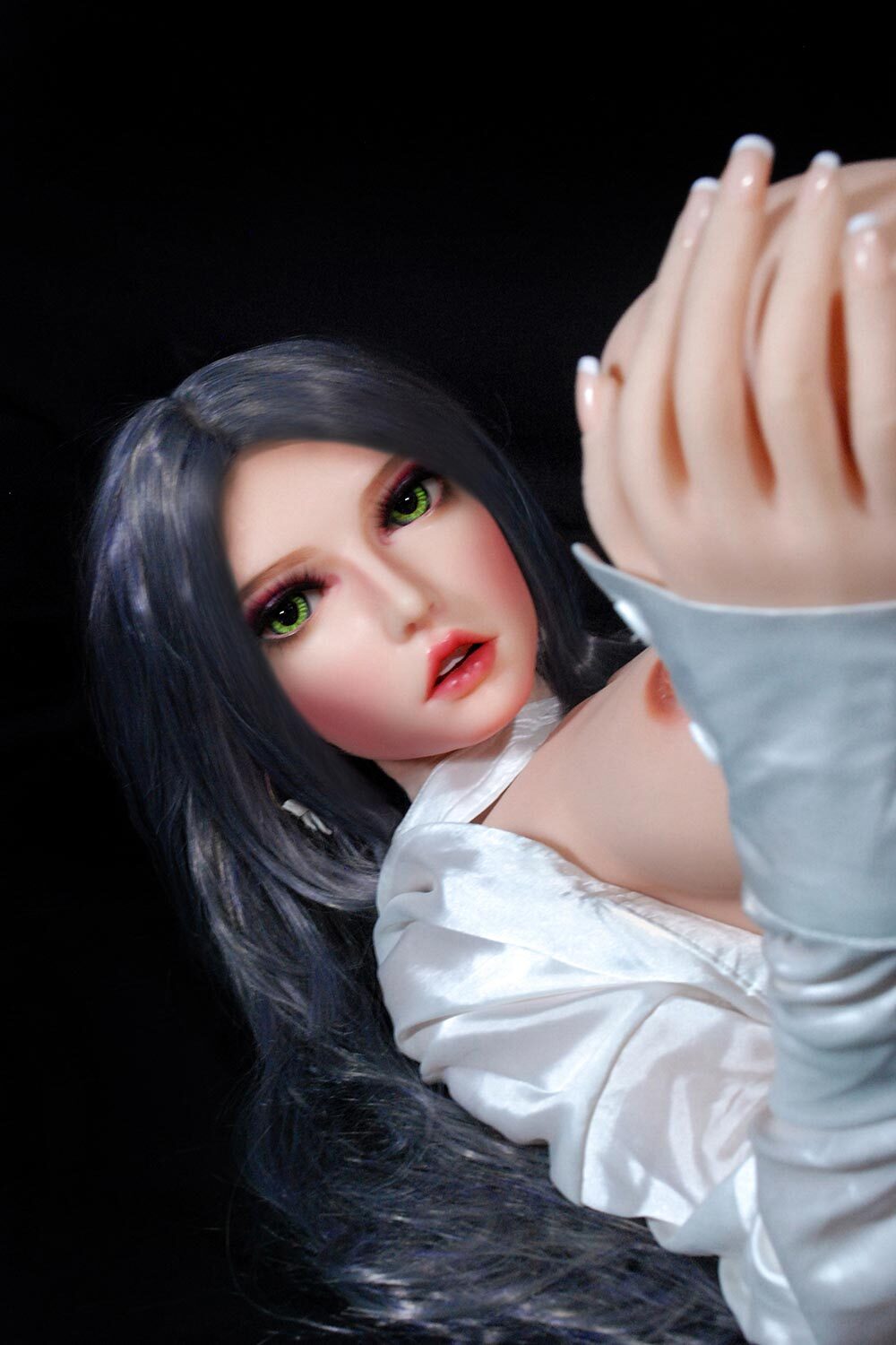 Aisley 150cm(4ft11) Optional Elsababe COSPLAY SEX DOLLS Style Gentle Considerate Silicone Sex Doll image12