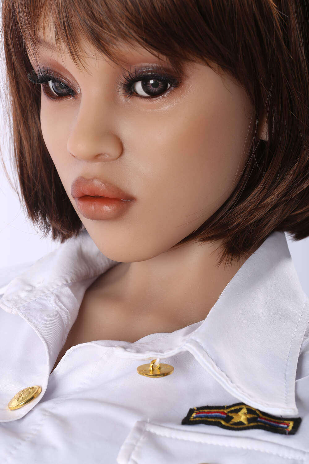Mika 165cm(5ft5) G-Cup Sanhui Head Beautiful Large Breast Silicone Sex Doll image7