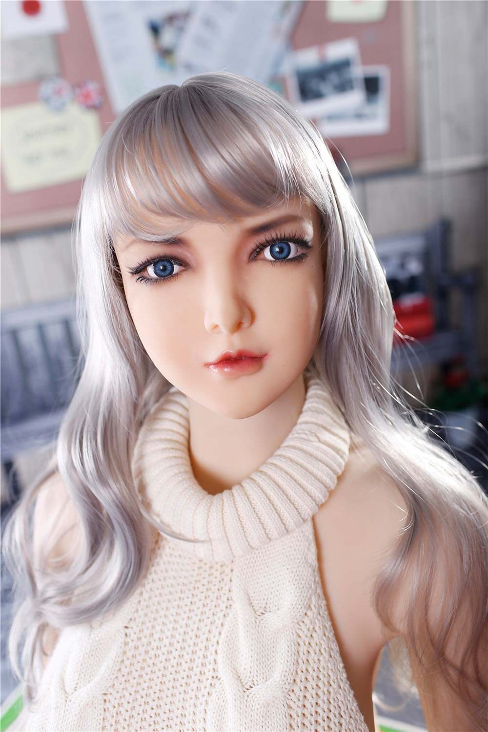 Cherese - Pretty Large Breast Full TPE Doll Head Qita Doll image1