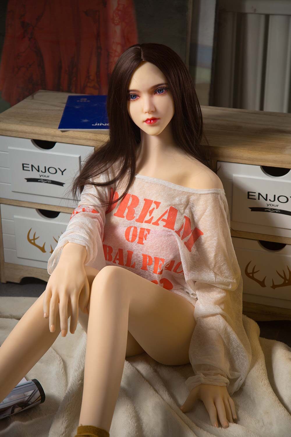 Leann - G-Cup Pretty Qita 158cm(5ft2) Love Dolls Real Sex Doll Demonstration image5