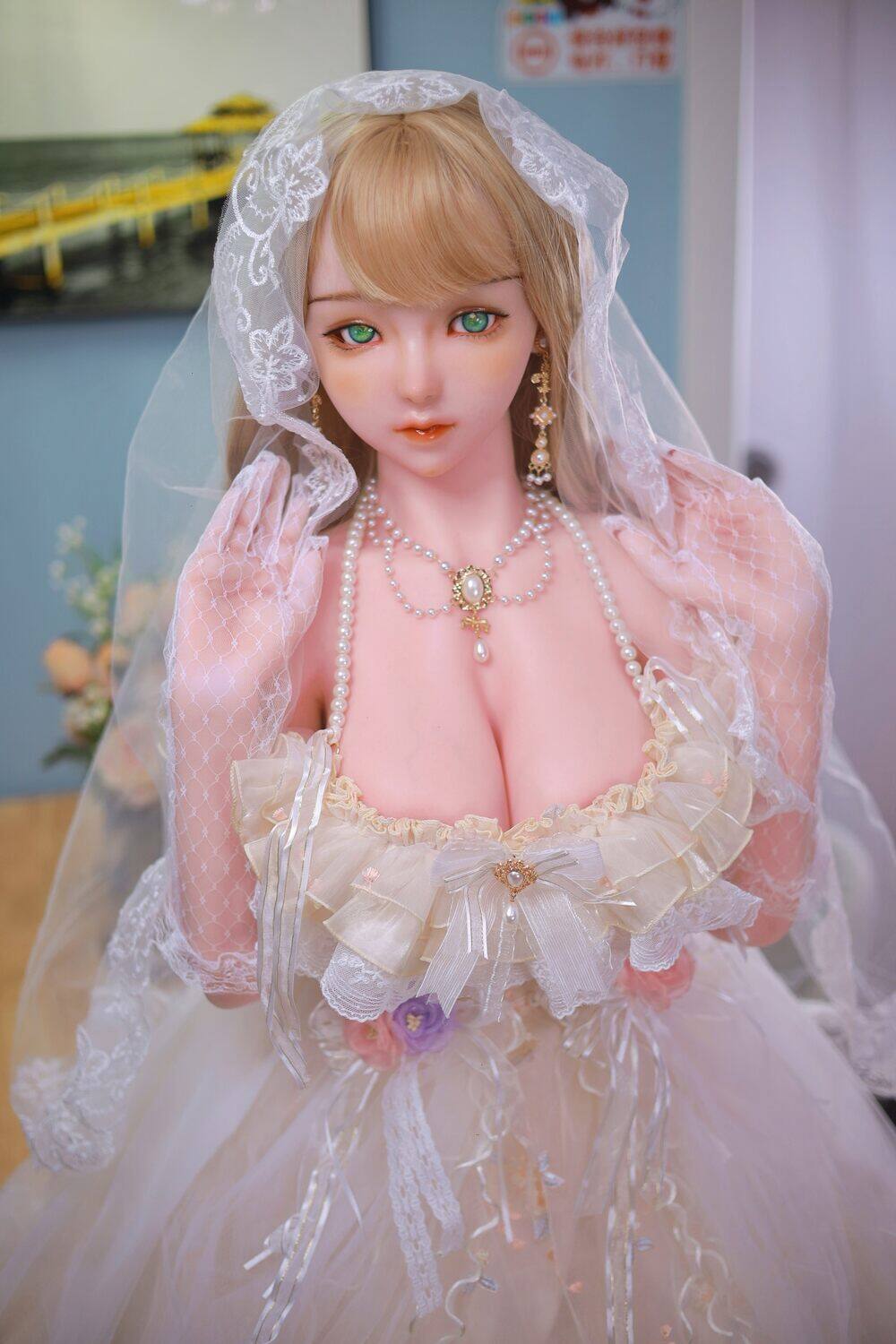 Gala - 157cm(5ft2) Medium Breast Full Silicone Head JY Doll image1