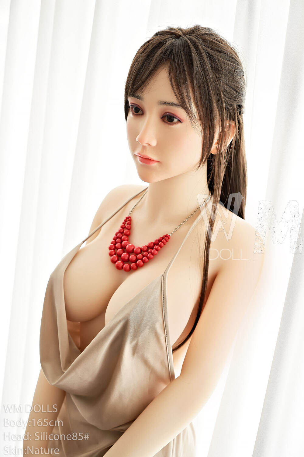 Miliana - 165cm(5ft5) Medium Breast Full Silicone Head & TPE Body Head WM Doll image11