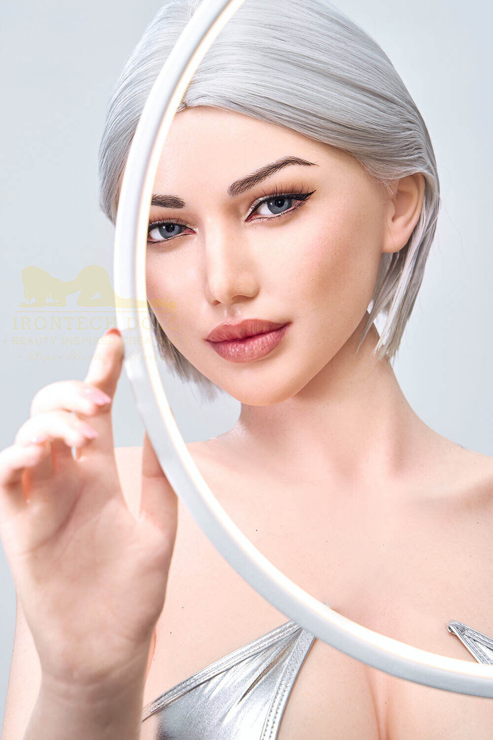 Alyse 159cm(5ft3) G-Cup Irontech Head Beautiful Large Breast Silicone Sex Doll image8