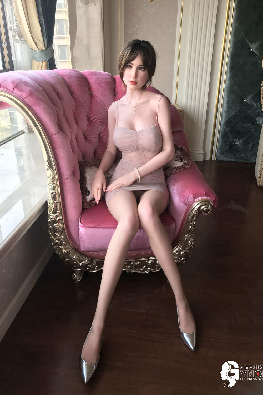 Pretty Silicone Head 172cm(5ft8) Blair Of The Sexy White Skin Gynoid Doll image10