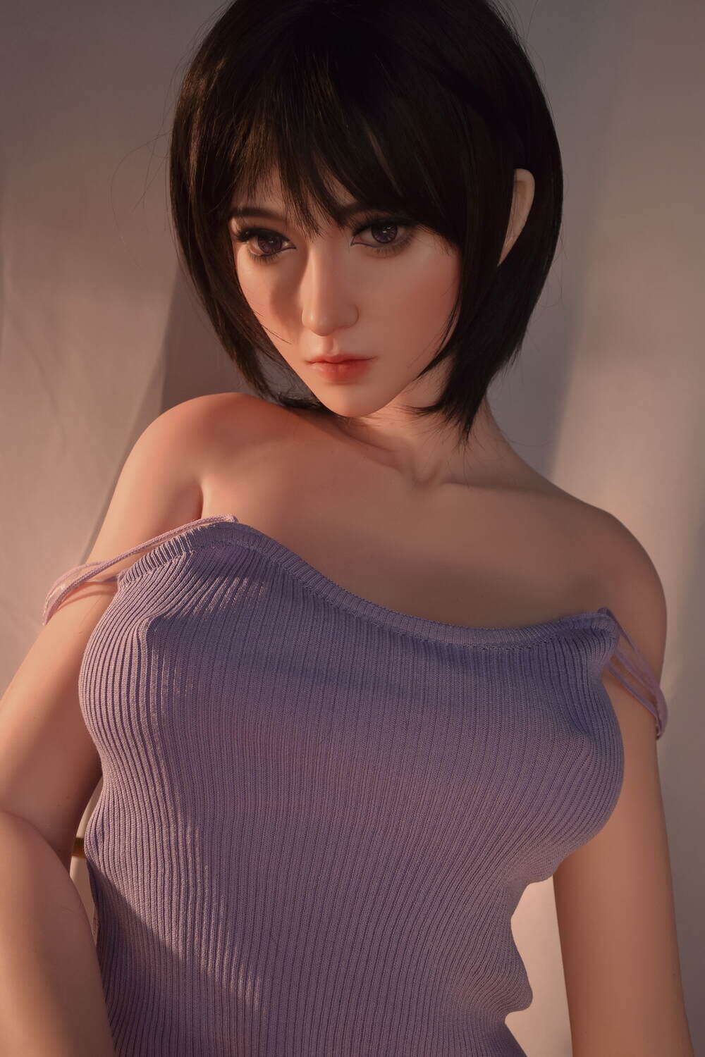 Jimmi 165cm(5ft5) Optional Silicone Head All Silicone Sexy Silicone Sex Doll image8