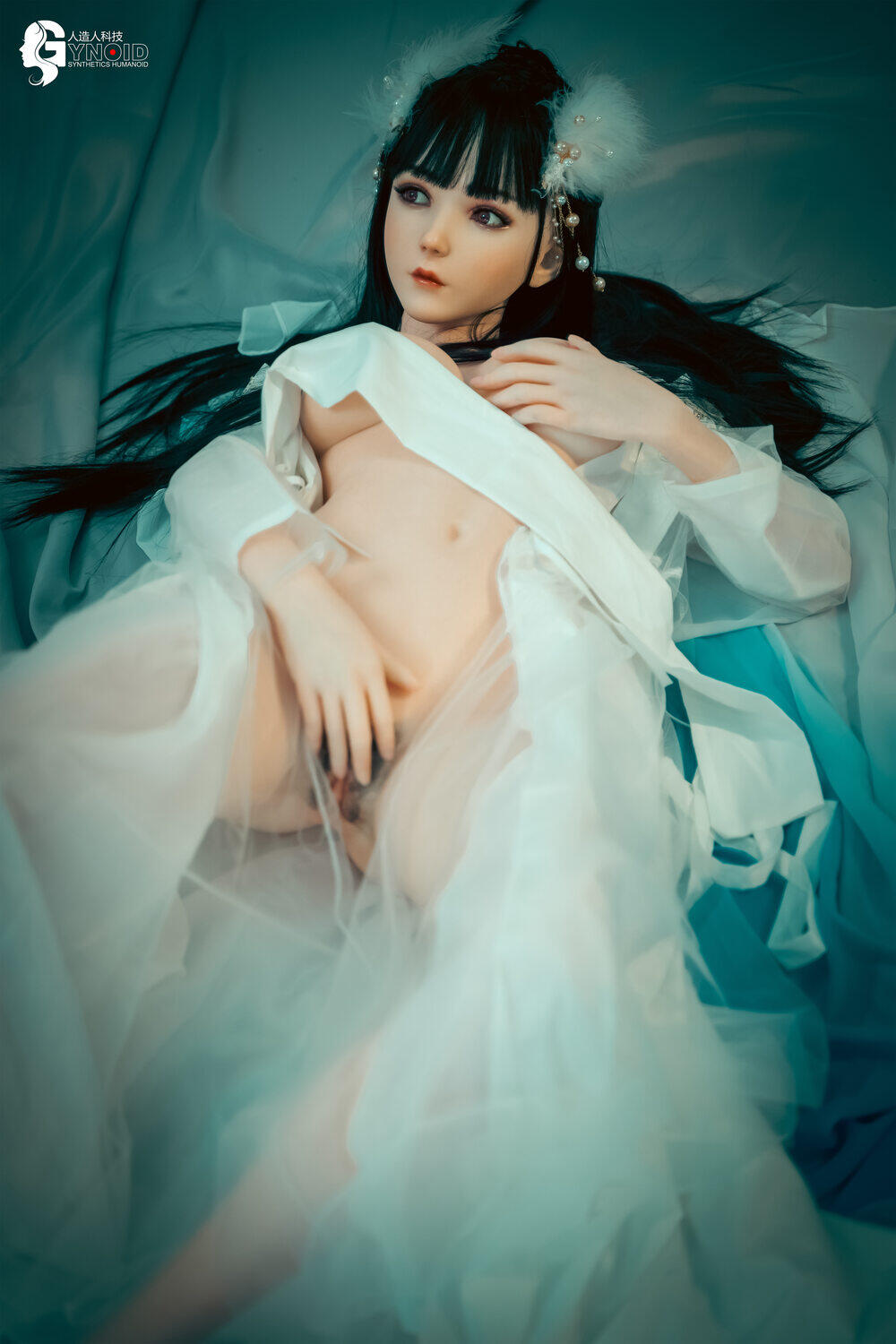 Ilde - 160cm(5ft3) Medium Breast Full Silicone Head Gynoid Doll image5